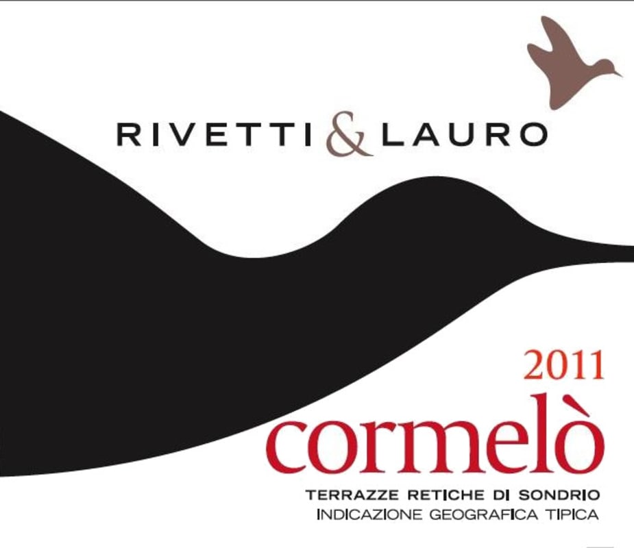 Rivetti & Lauro Societa Agricola Terrazze Retiche di Sondrio Cormelo 2011 Front Label