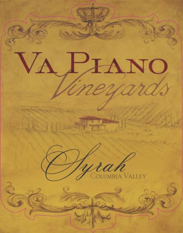 Va Piano Columbia Valley Syrah 2005 Front Label