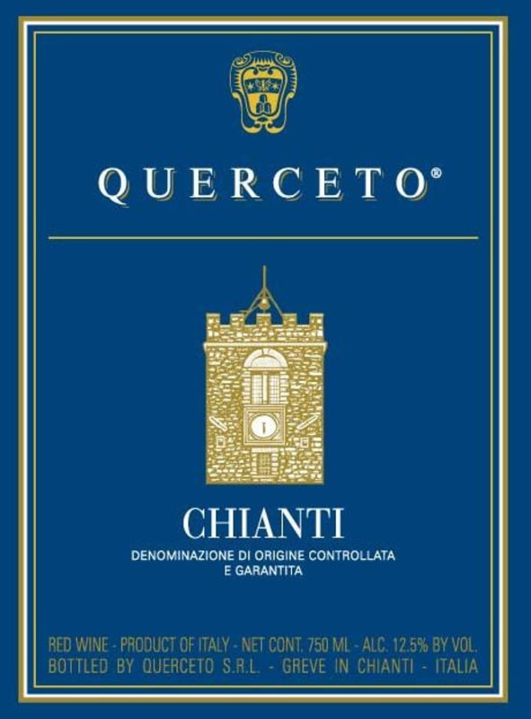 Castello di Querceto Chianti 2013 Front Label