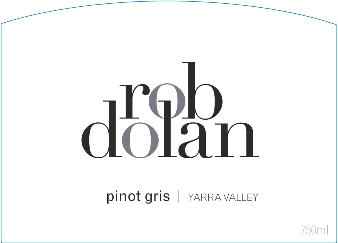 Rob Dolan Wines Pinot Gris 2015 Front Label