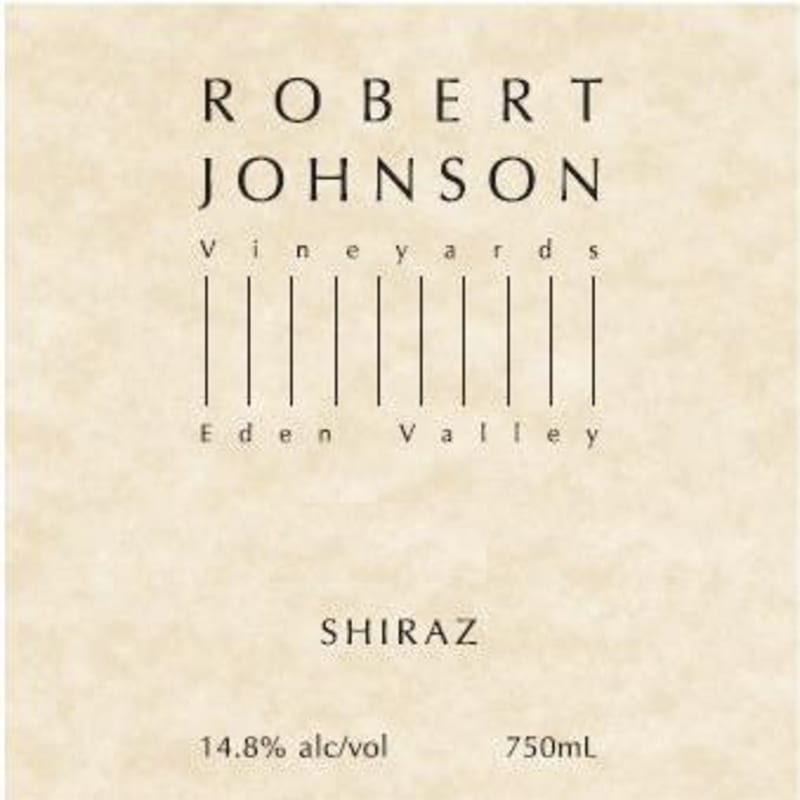 Robert Johnson Vineyards Eden Valley Shiraz 2006 Front Label