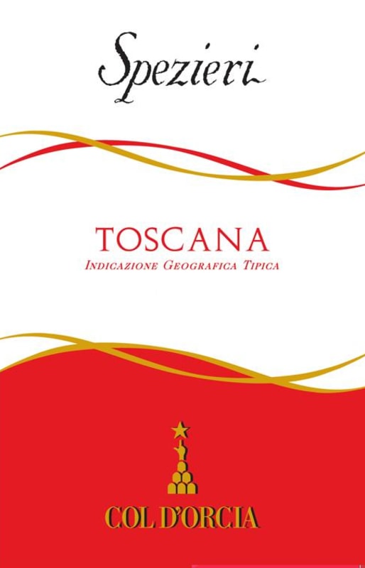 Col d'Orcia Spezieri 2013 Front Label