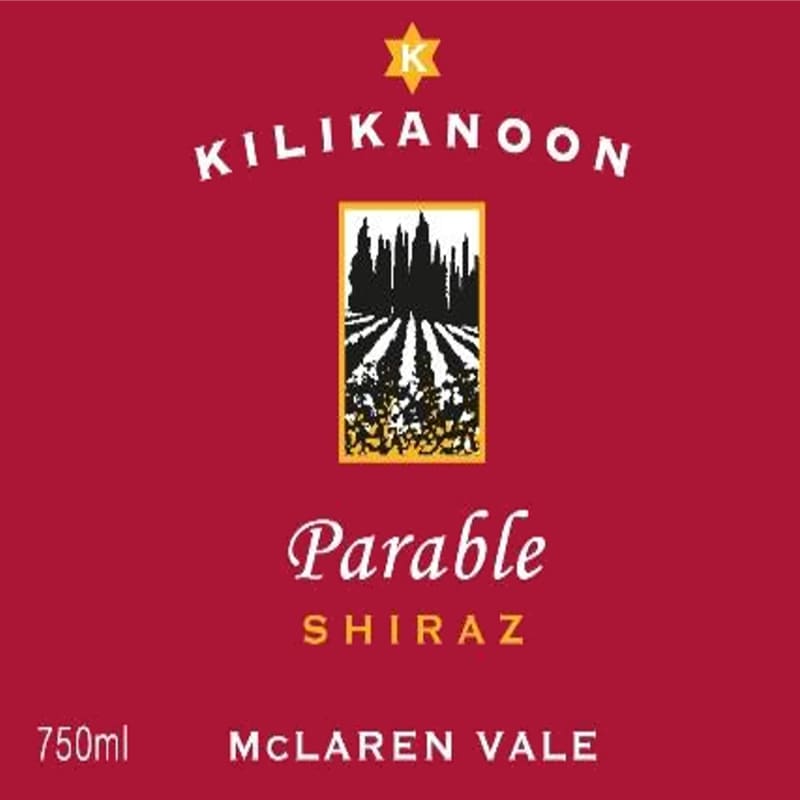 Kilikanoon Parable Shiraz 2014 Front Label