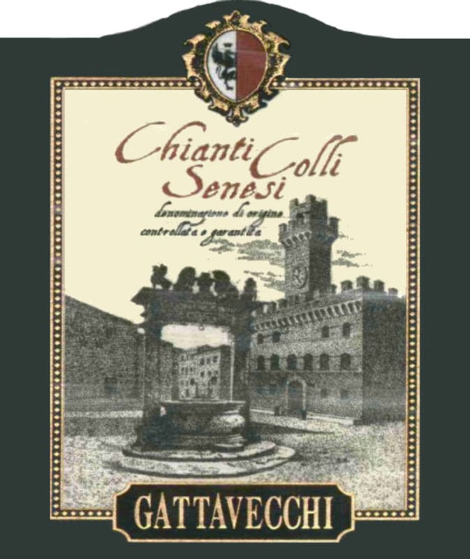 Gattavecchi Chianti Colli Senesi 2014 Front Label