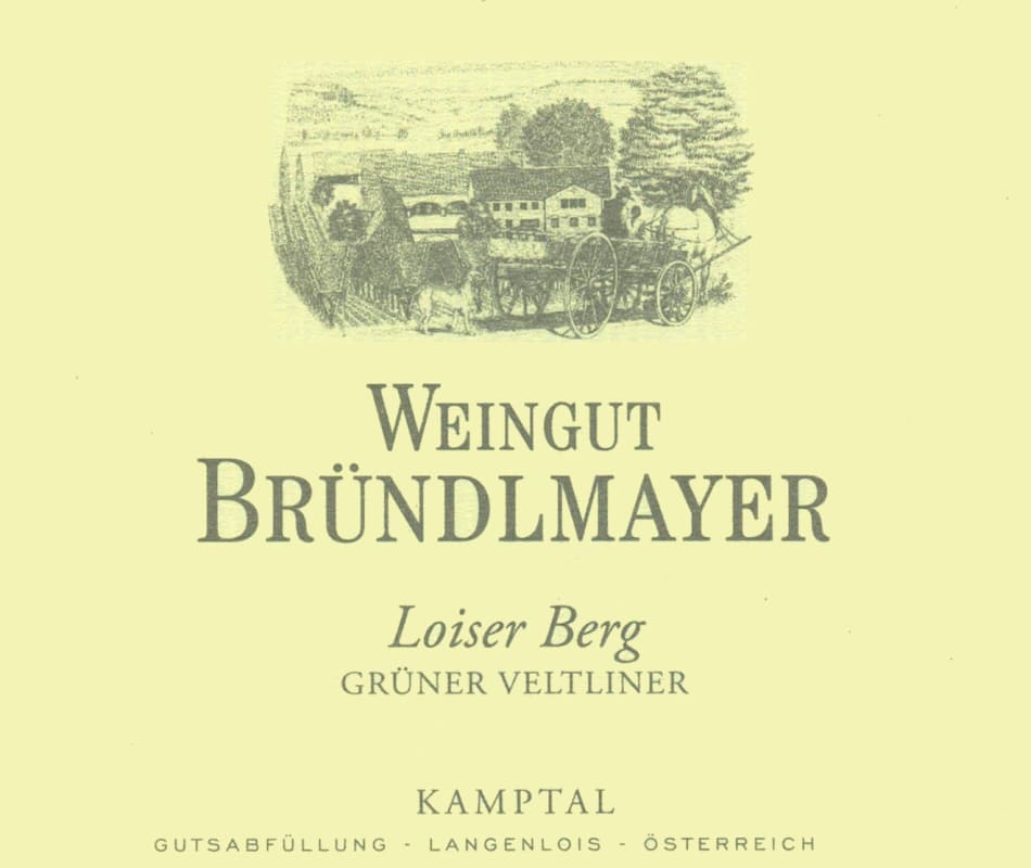 Brundlmayer Loiser Berg Gruner Veltliner 2015 Front Label