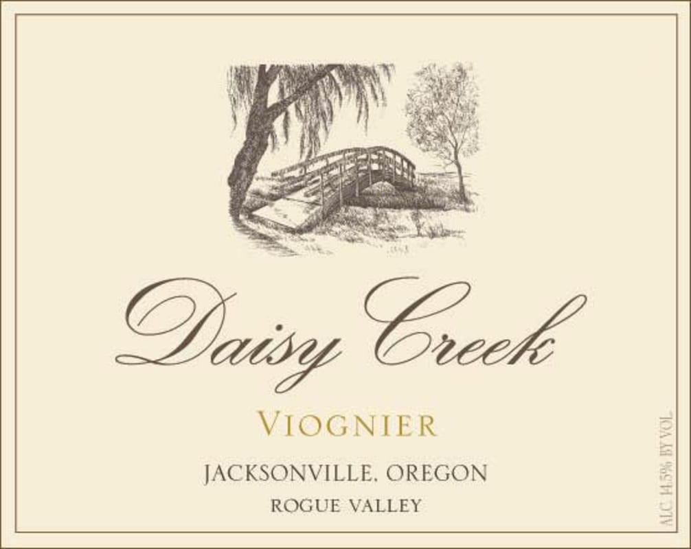 Daisy Creek Vineyard Daisy Creek Viognier 2009 Front Label