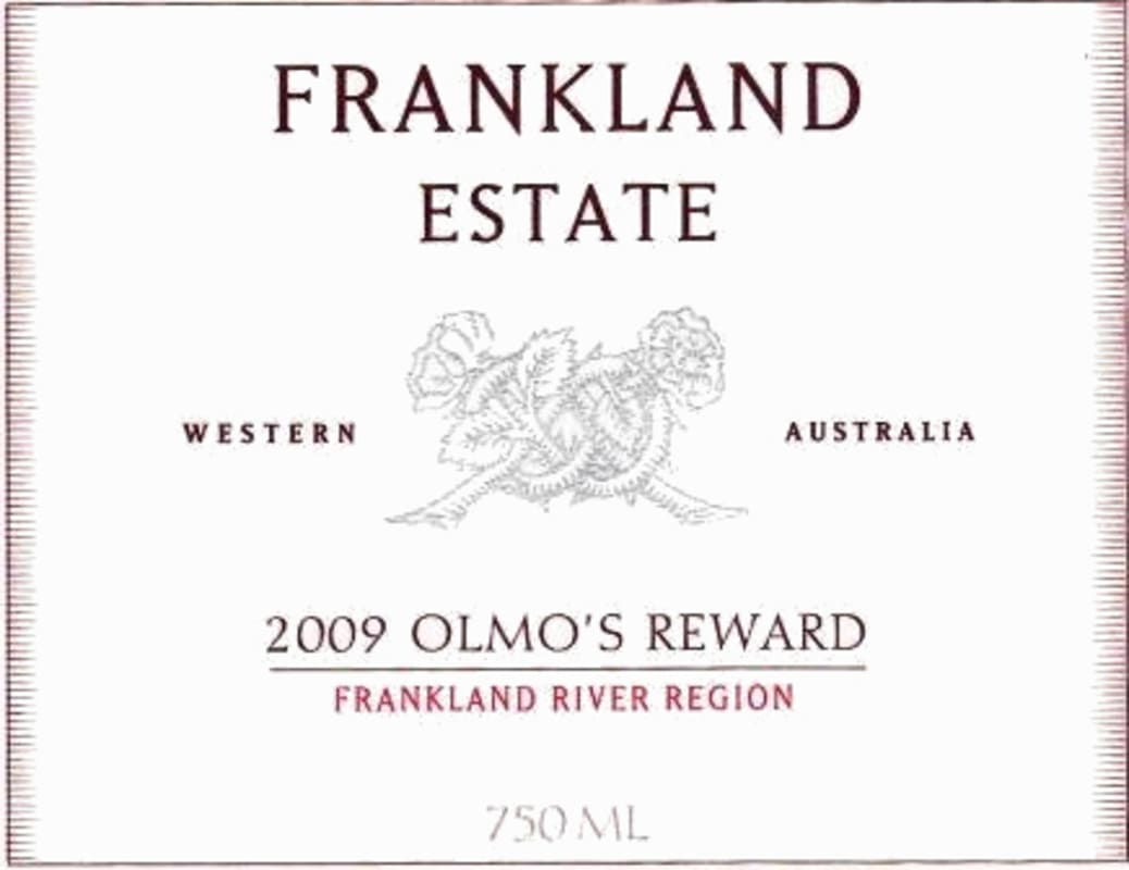 Frankland Estate Olmos Reward 2009 Front Label