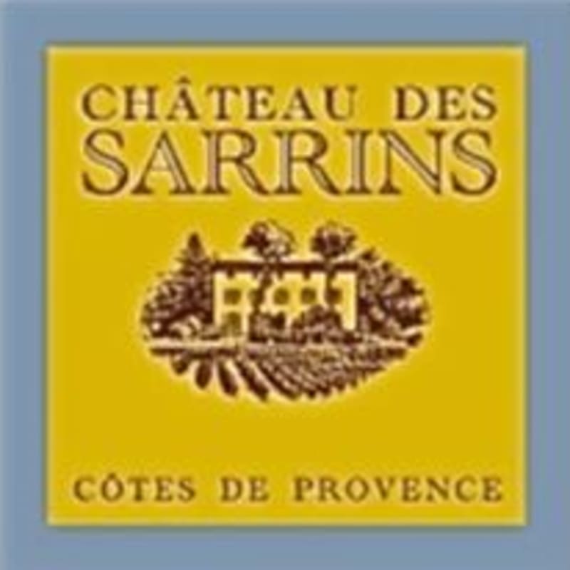 Chateau des Sarrins Cotes de Provence Rouge 2014 Front Label