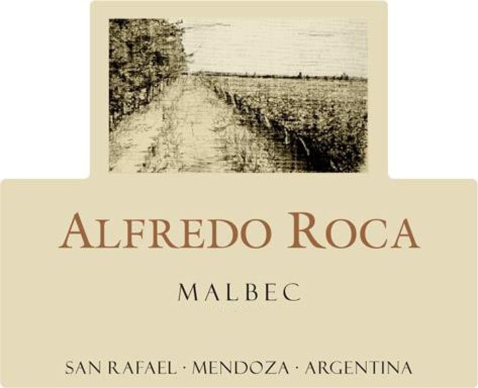 Roca Wines Malbec 2009 Front Label
