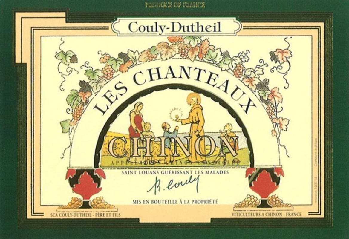 Couly-Dutheil Chinon Les Chanteaux 2011 Front Label