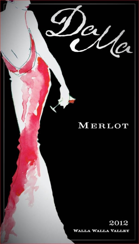 DaMa Wines DaMa Merlot 2012 Front Label