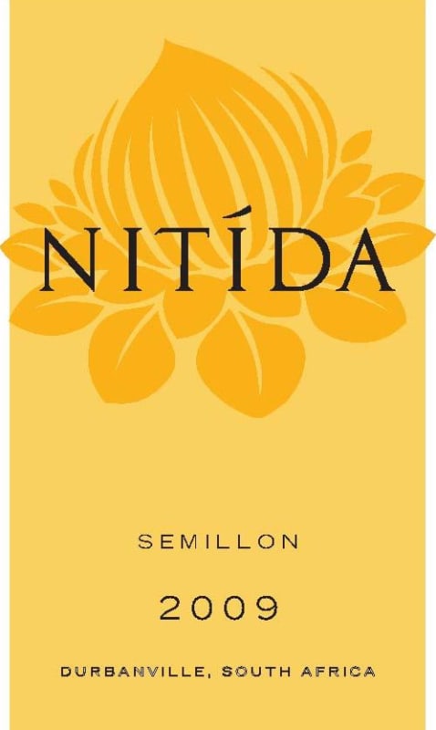 Nitida Semillon 2009 Front Label