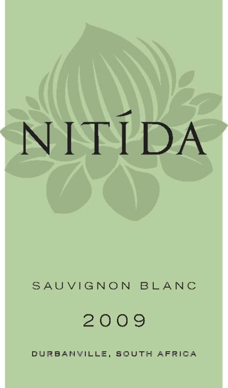 Nitida Sauvignon Blanc 2009 Front Label