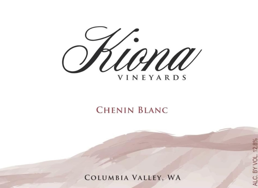 Kiona Chenin Blanc 2015 Front Label