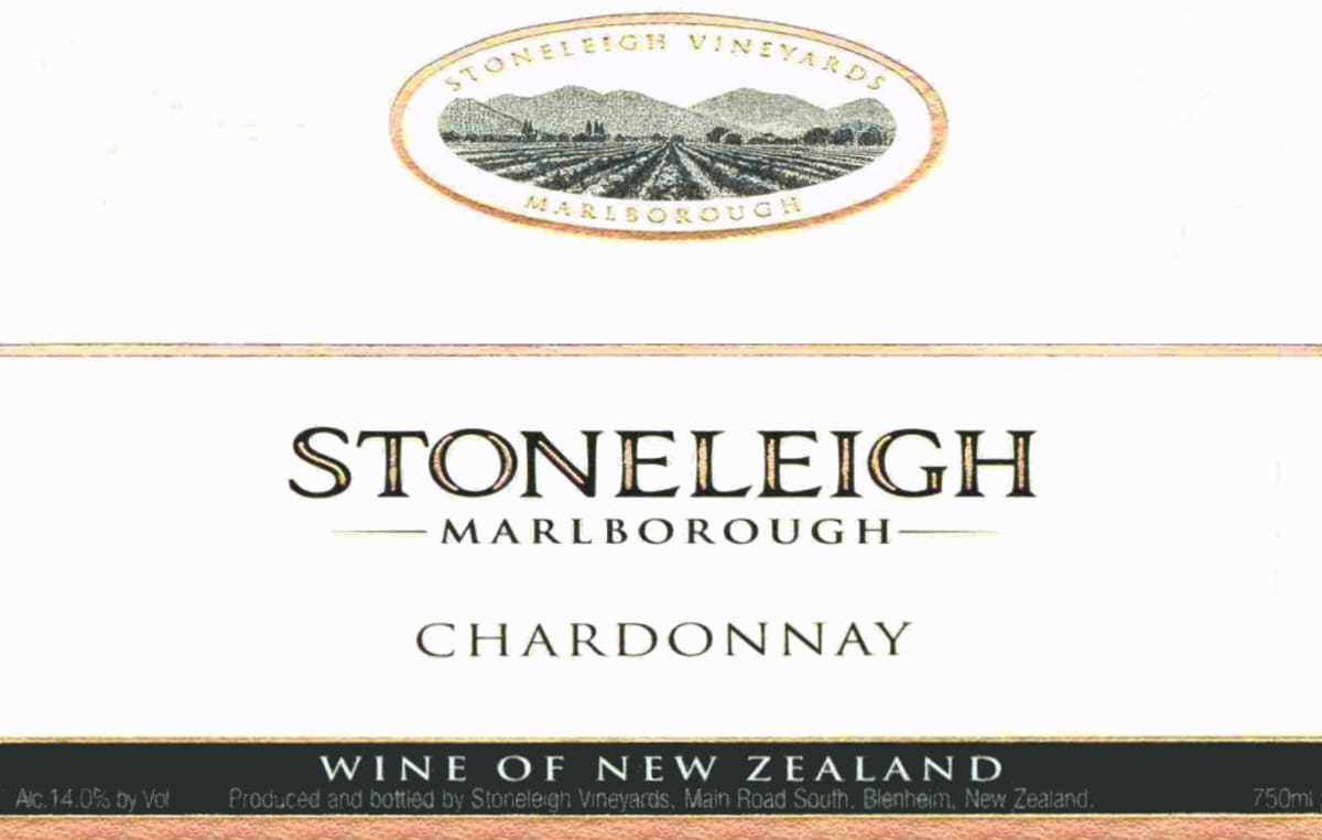 Stoneleigh Chardonnay 2012 Front Label