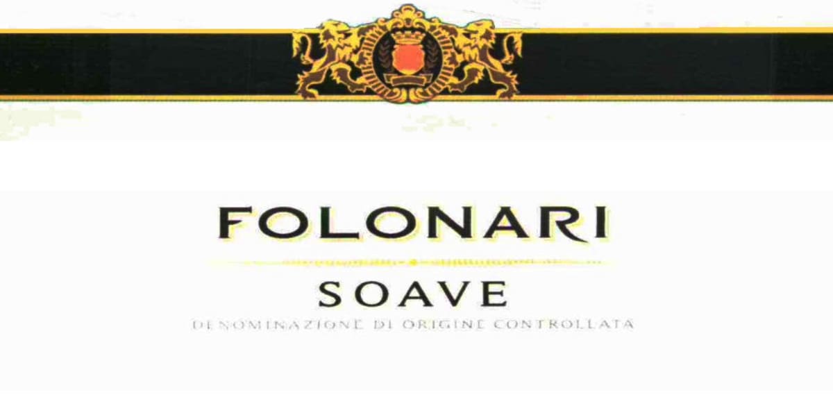 Folonari Soave 2014 Front Label