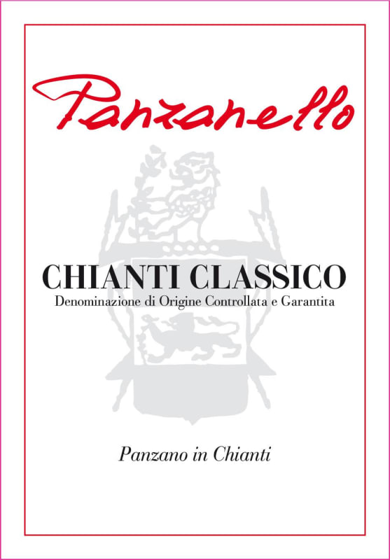 Panzanello Chianti Classico 2013 Front Label