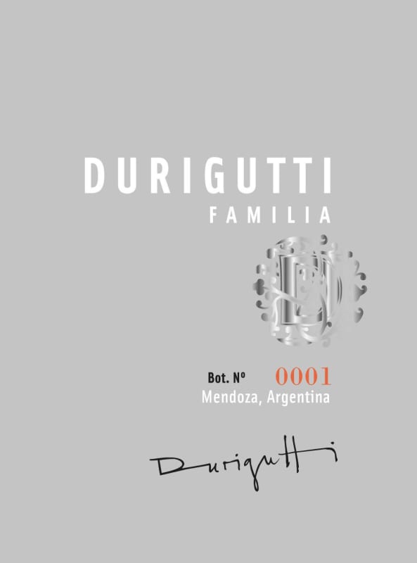 Durigutti Familia Malbec 2014 Front Label