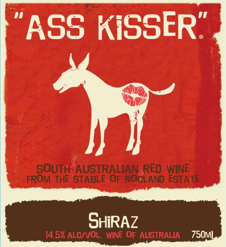 Rocland Estate Ass Kisser Shiraz 2009 Front Label