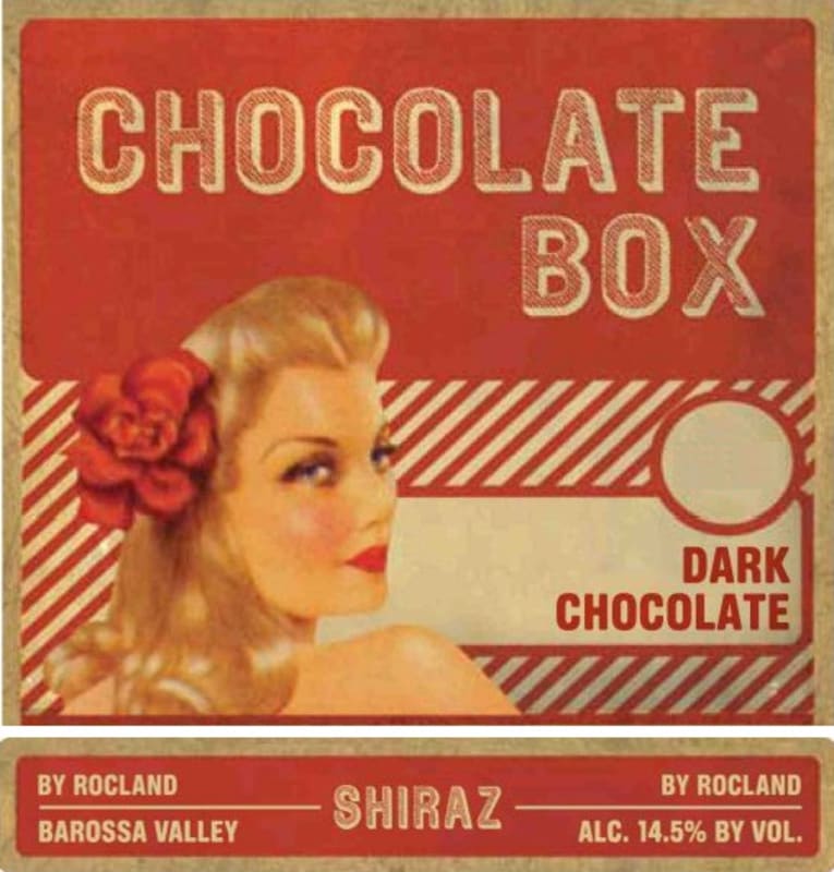 Rocland Estate Chocolate Box Dark Chocolate Shiraz 2012 Front Label