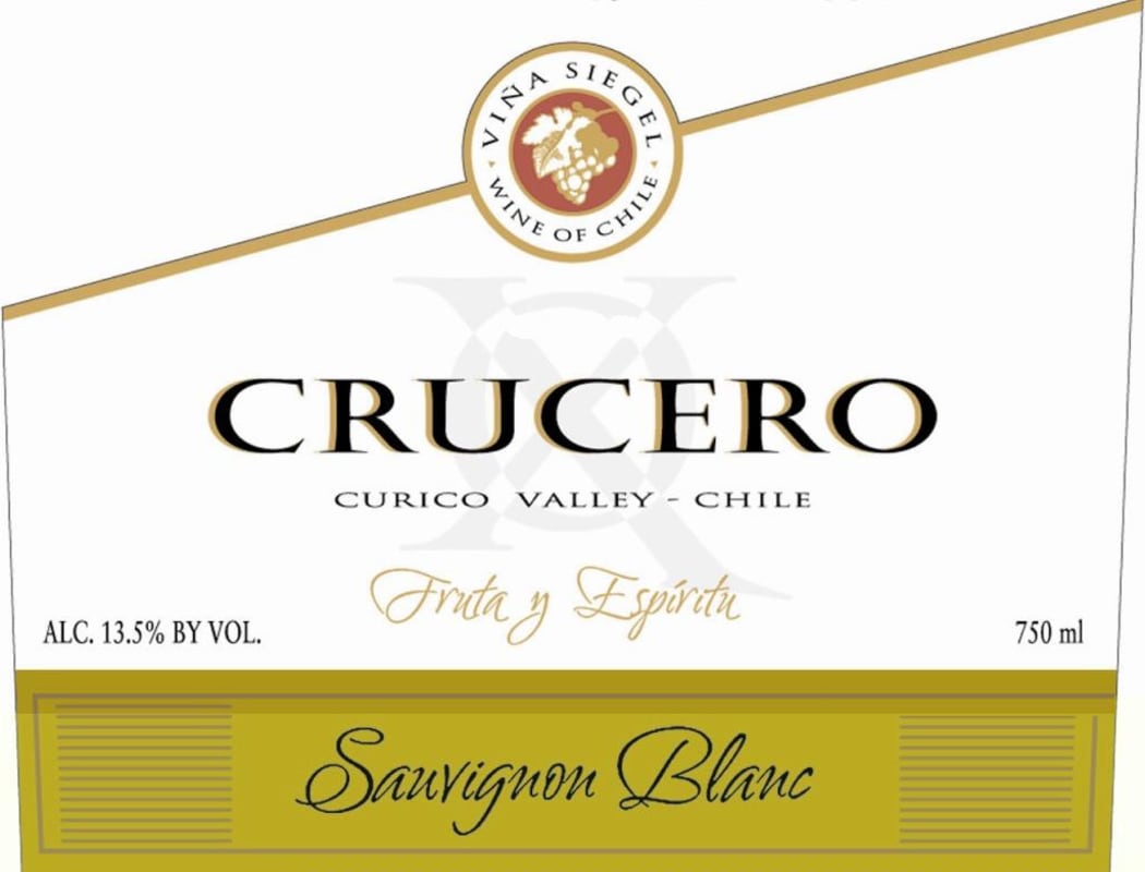 Vina Siegel Crucero Sauvignon Blanc 2012 Front Label