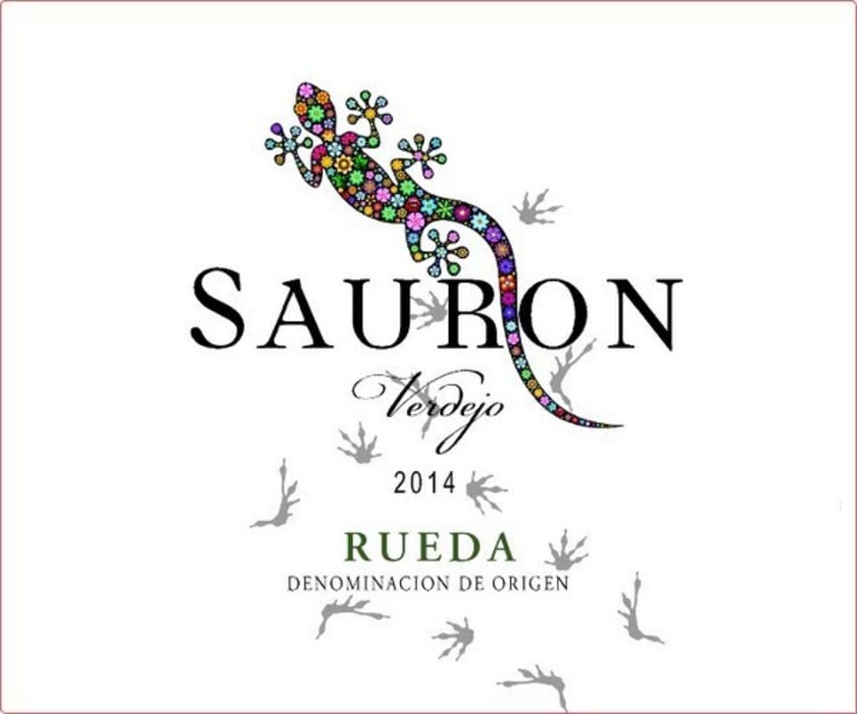 Rodriguez Sanzo Sauron Verdejo 2014 Front Label