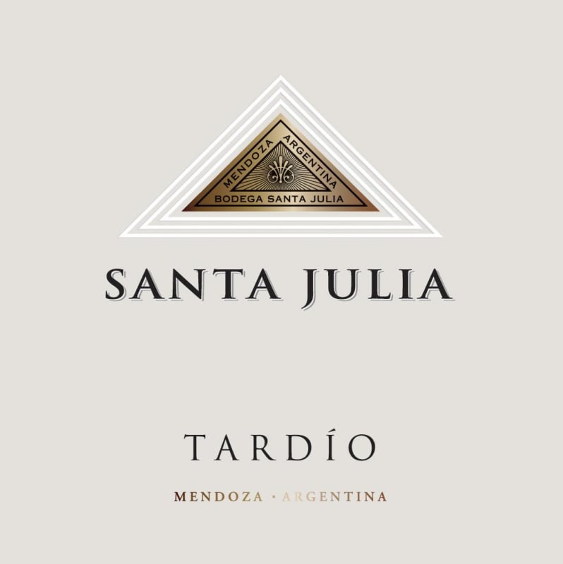 Santa Julia Tardio (500ML) 2012 Front Label