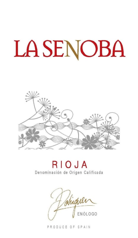 Rodriguez Sanzo La Senoba 2010 Front Label