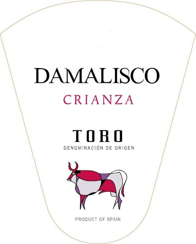 Rodriguez Sanzo Damalisco Crianza 2009 Front Label