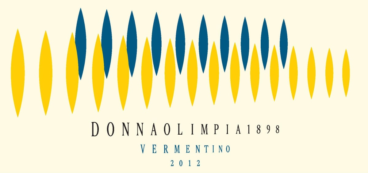 Donna Olimpia 1898 Vermentino 2012 Front Label
