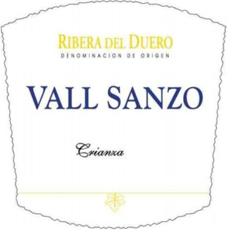 Rodriguez Sanzo Vall Sanzo Crianza 2006 Front Label
