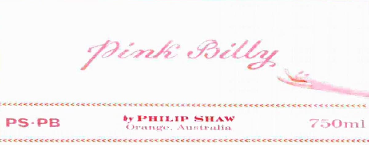 Philip Shaw Pink Billy 2011 Front Label