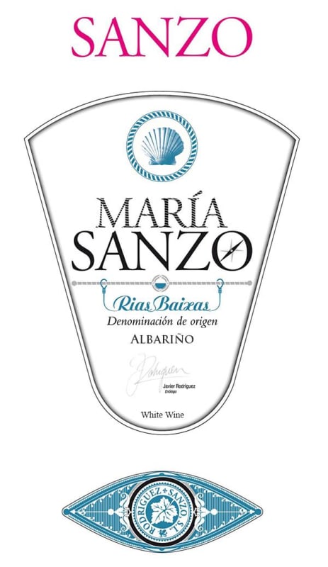Rodriguez Sanzo Maria Sanzo 2014 Front Label