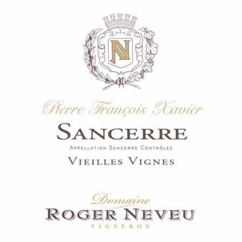 Roger Neveu & Fils Sancerre Cuvee Pierre Francois Xavier 2012 Front Label