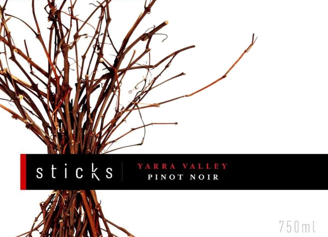 Sticks Pinot Noir 2012 Front Label