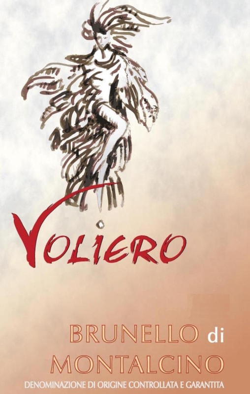 Voliero Brunello di Montalcino 2014 Front Label