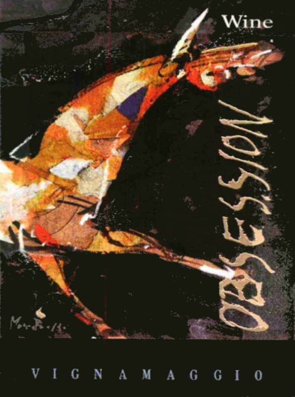 Vignamaggio Obsession 2007 Front Label