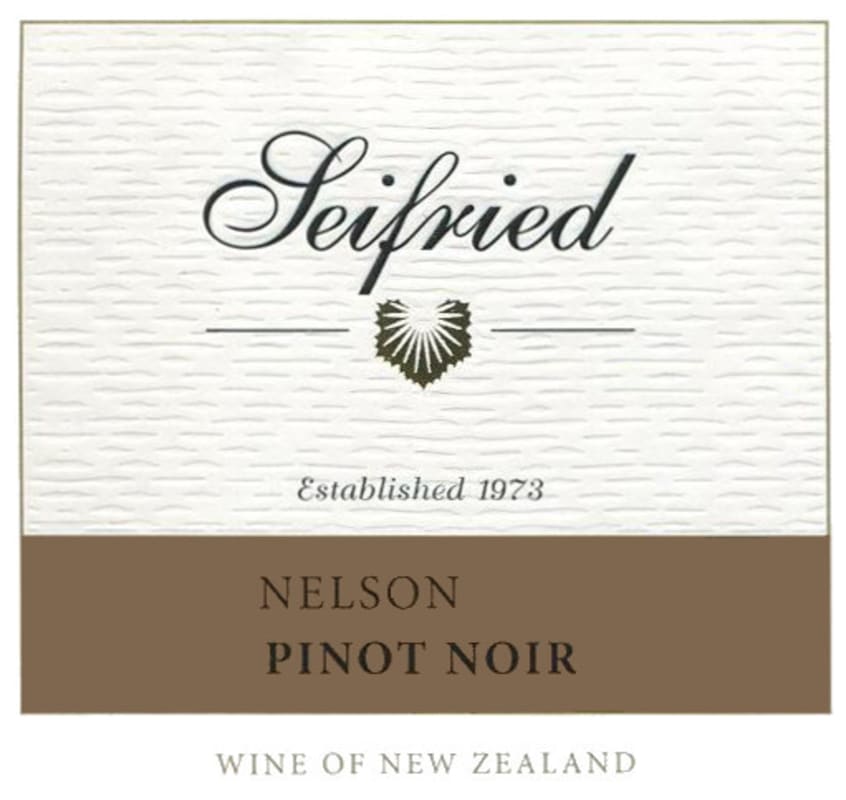 Seifried Pinot Noir 2014 Front Label