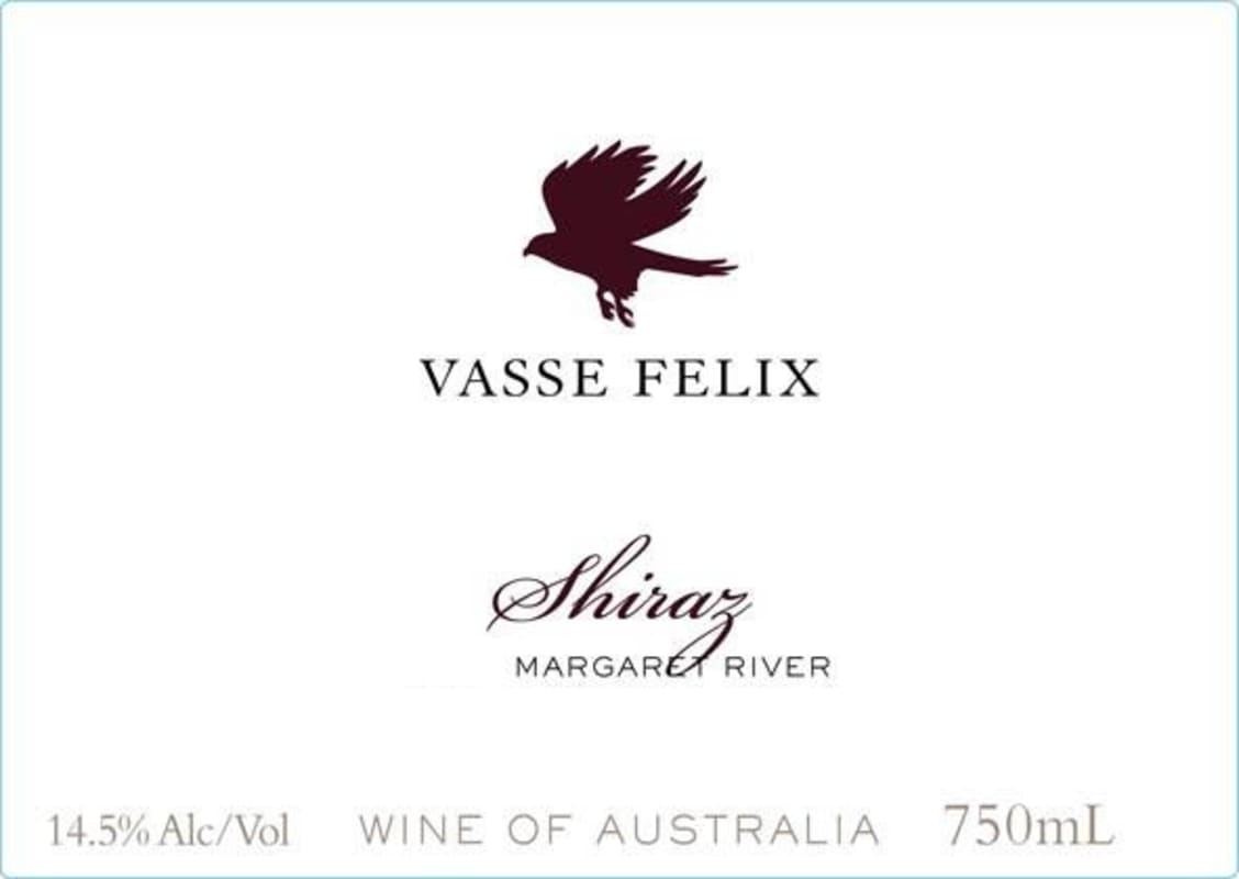 Vasse Felix Shiraz 2008 Front Label