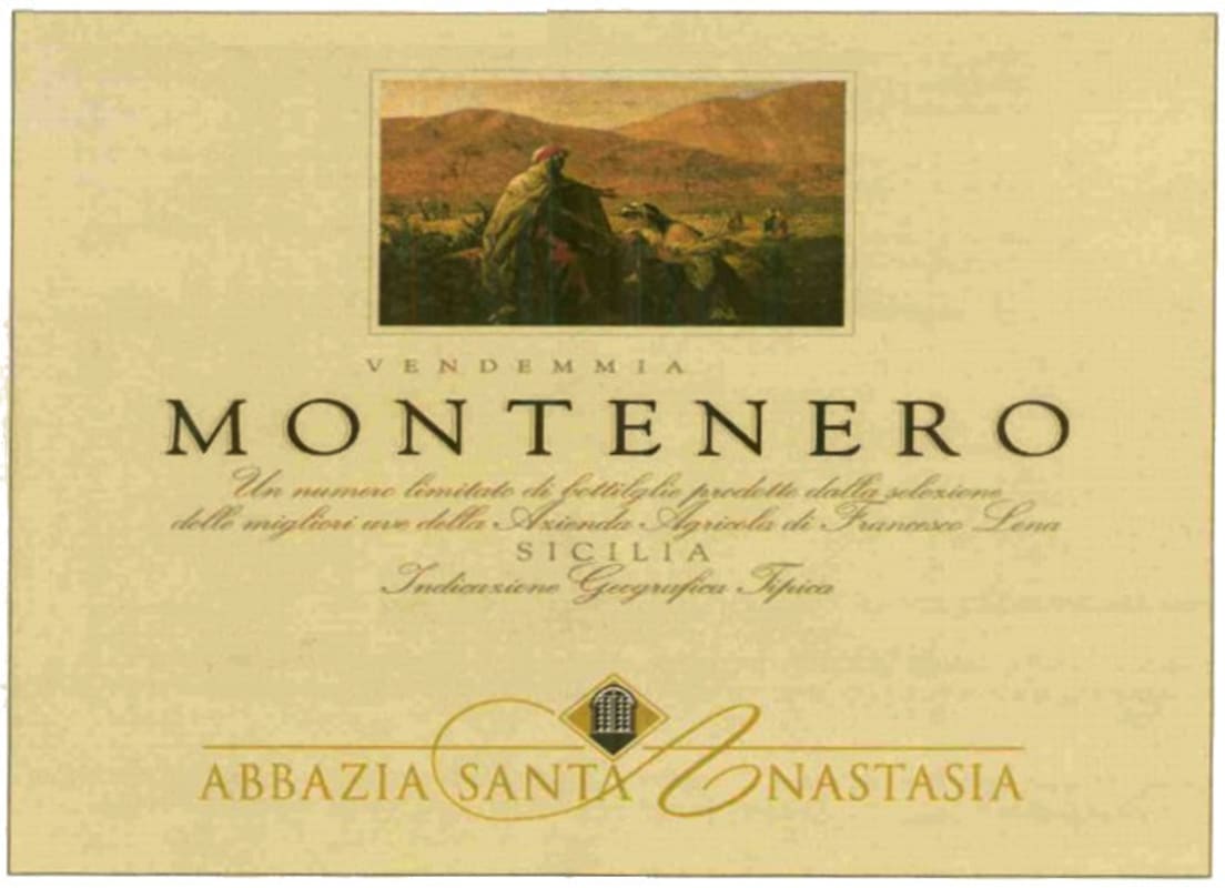 Santa Anastasia Montenero 2010 Front Label