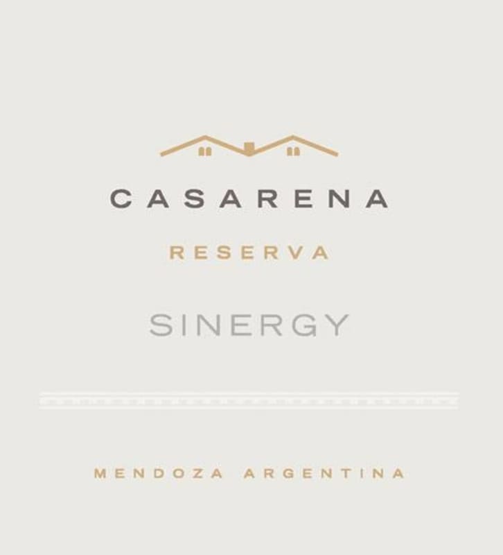 Casarena Reserva Sinergy 2013 Front Label