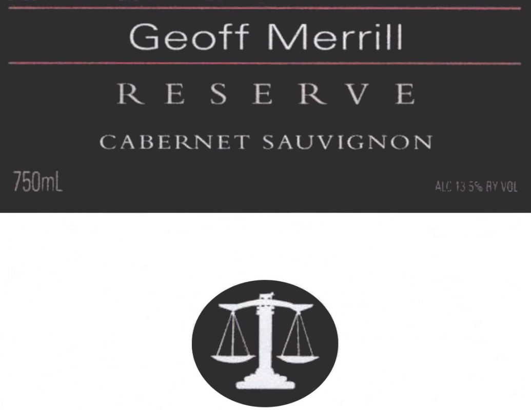 Geoff Merrill Reserve Cabernet Sauvignon 2005 Front Label