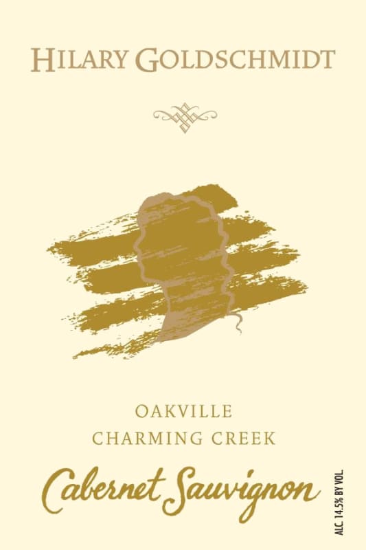 Goldschmidt Vineyard Charming Creek Hilary Cabernet Sauvignon 2010 Front Label