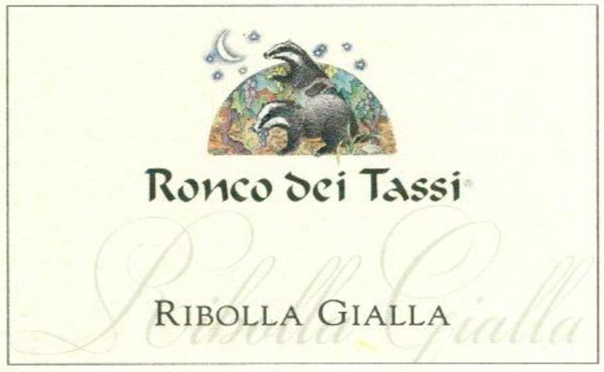 Ronco dei Tassi Collio Ribolla Gialla 2014 Front Label