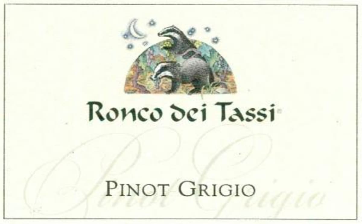 Ronco dei Tassi Collio Goriziano Pinot Grigio 2008 Front Label