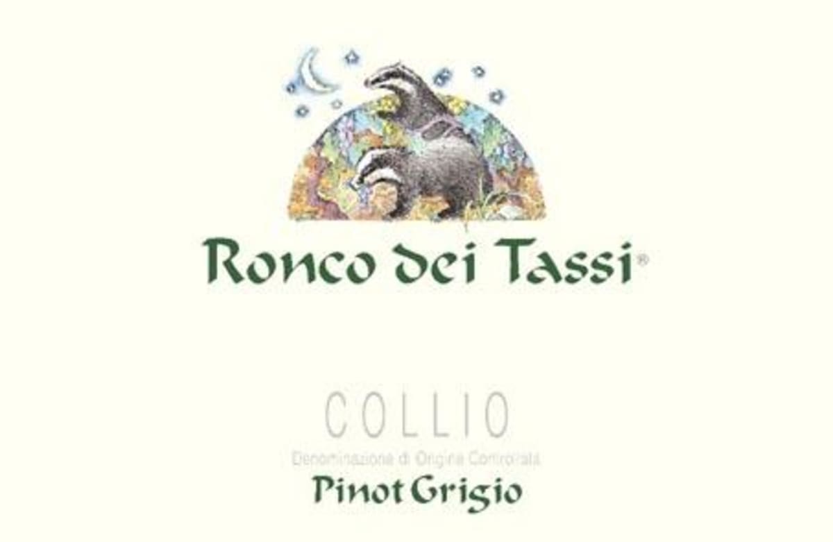 Ronco dei Tassi Collio Goriziano Pinot Grigio 2010 Front Label