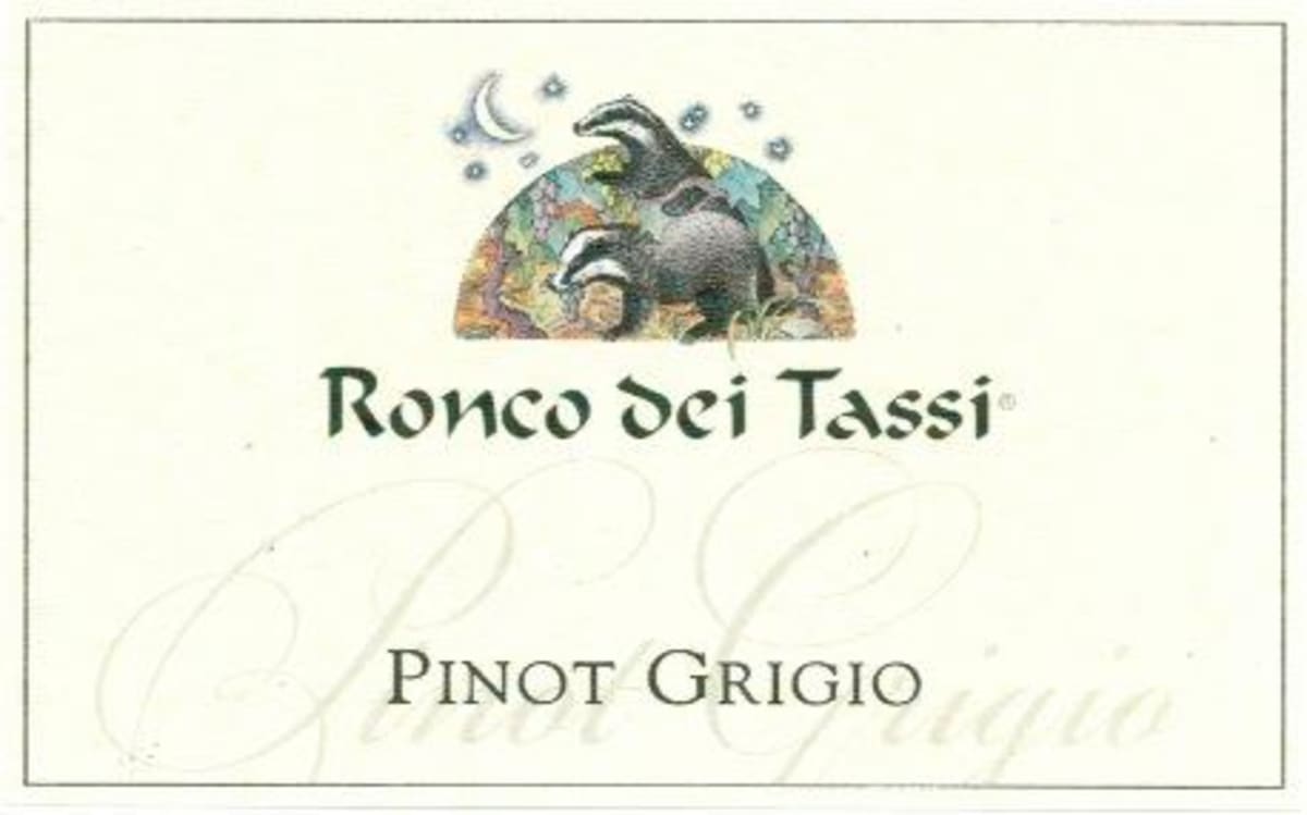 Ronco dei Tassi Collio Goriziano Pinot Grigio 2014 Front Label
