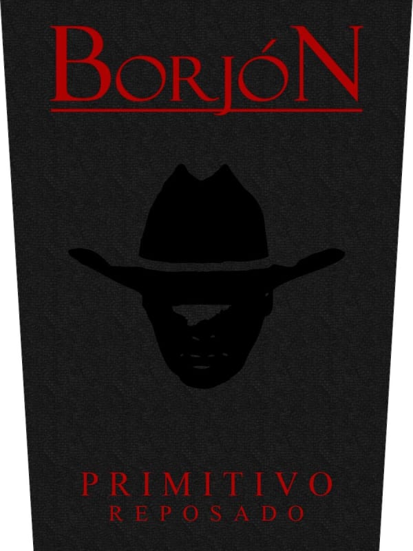 Borjon Primitivo Reposado 2012 Front Label