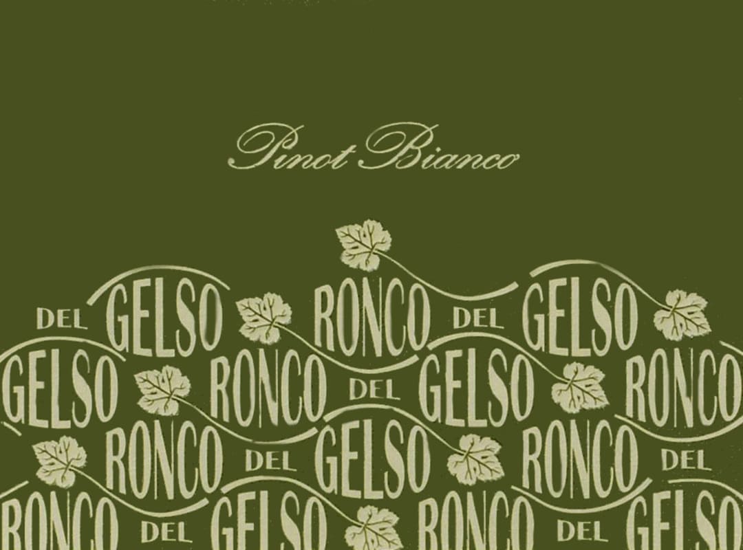 Ronco del Gelso Friuli Isonzo Pinot Bianco 2006 Front Label