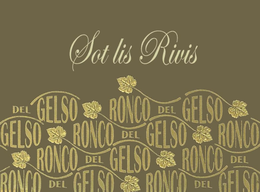 Ronco del Gelso Friuli Isonzo Sot Lis Rivis Pinot Grigio 2009 Front Label